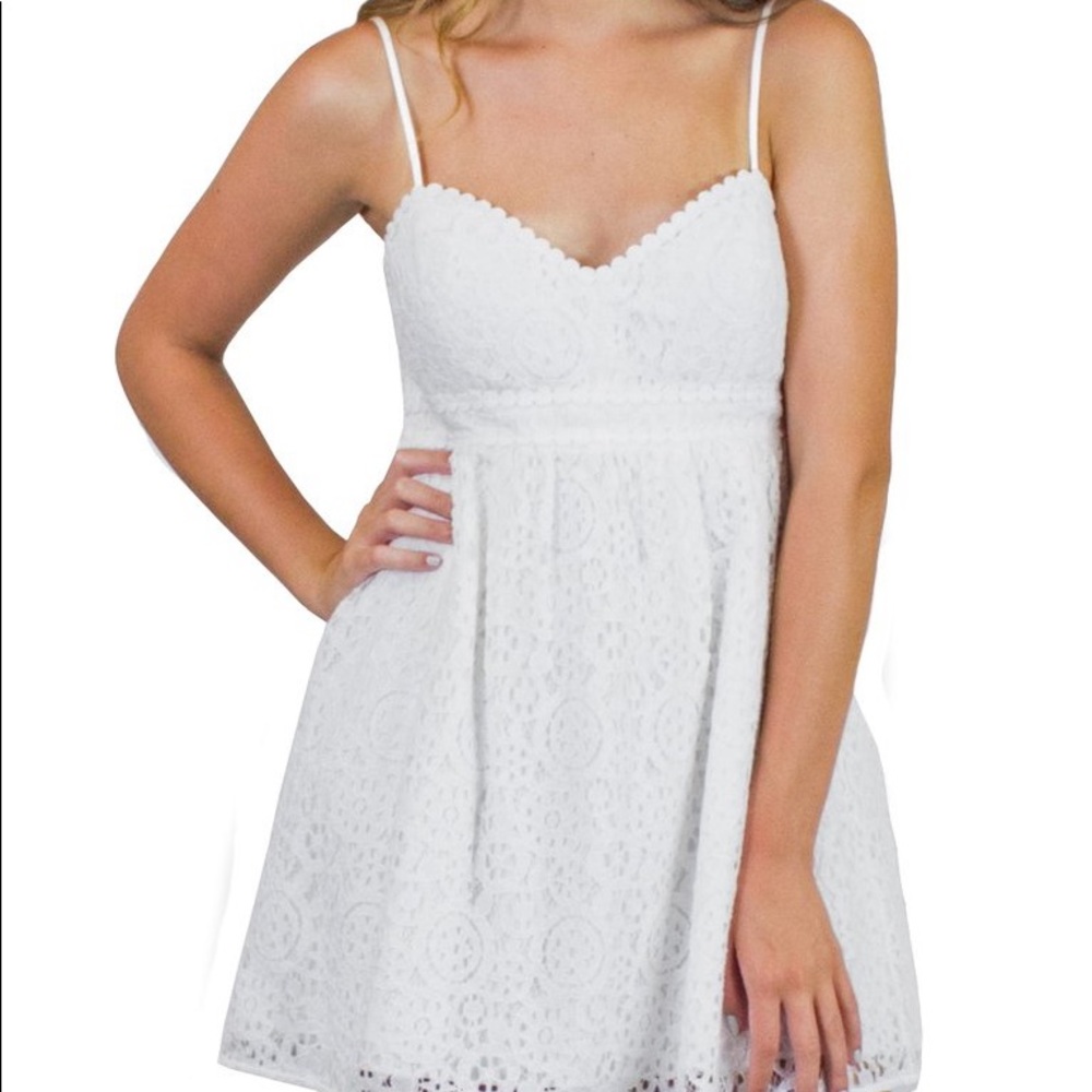 Little White Lilly Pulitzer Joanna Dress